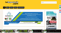 Desktop Screenshot of lareporteria.com